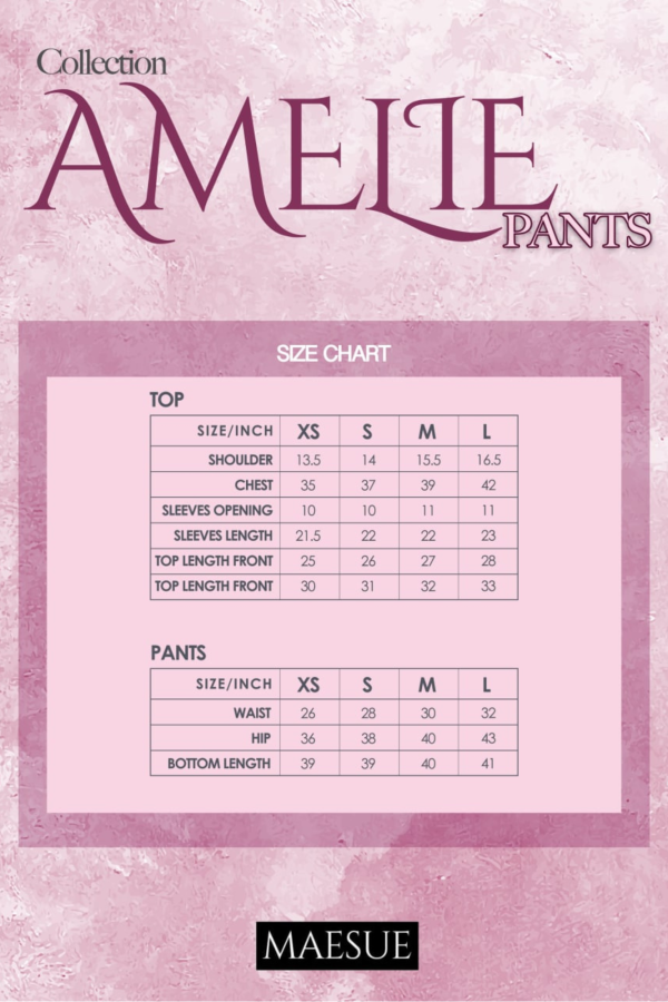 Amelie Pant Set - Ivory - Image 5